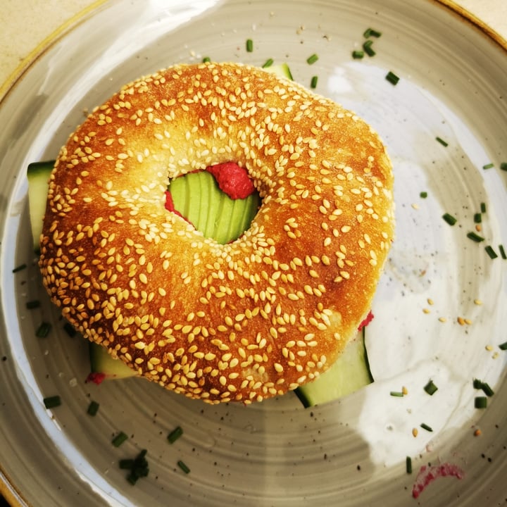 review photo of Harvest Cafe Avo Bagel shared by @laurenkhill on 25 Jul 2021 - review