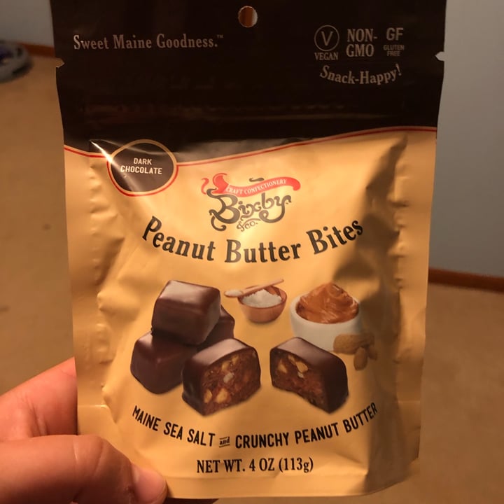 photo of Bixby & co Crunchy Peanut Butter Maine Sea Salt Bites shared by @reywatson on  03 Oct 2021 - review
