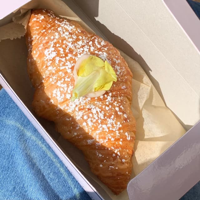 Photo of the dish “Rose water croissant”