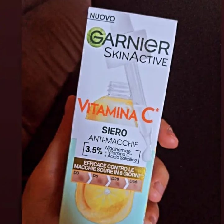 photo of Garnier Siero Viso Alla Vitamina C shared by @sofiapguardea on  01 Apr 2022 - review