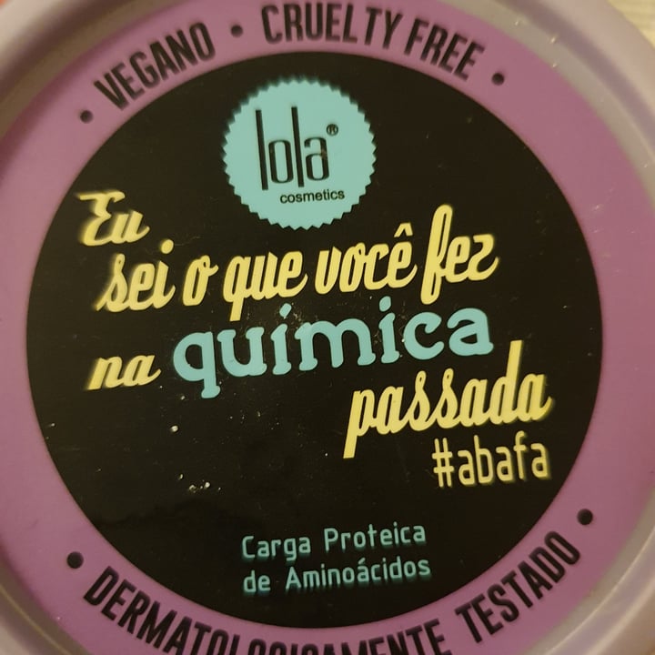 photo of Lola Cosmetics Máscara CPA Eu Sei O Que Você Fez Na Química Passada shared by @ida1904 on  17 Apr 2022 - review