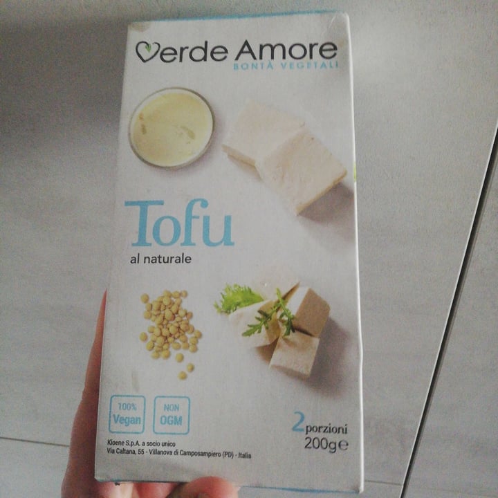 photo of Verde Amore Tofu al naturale shared by @alcmane on  21 Apr 2021 - review