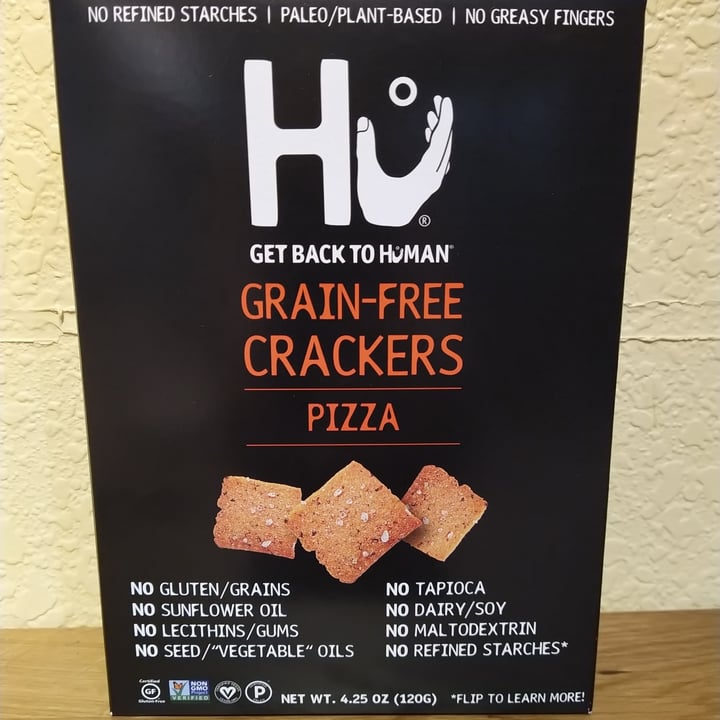 photo of Hu Kitchen Grain-Free Crackers: Pizza shared by @hannmann on  28 Sep 2020 - review