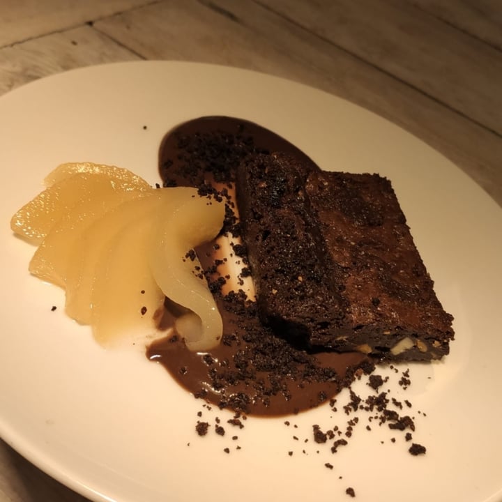 photo of Coroncina veggie country relais Brownie cioccolato e pere shared by @saracher on  11 Apr 2022 - review