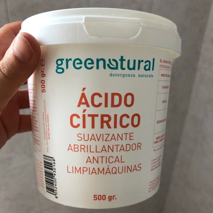 photo of Greenatural Acido Citrico shared by @lucyvegan83 on  25 Aug 2020 - review