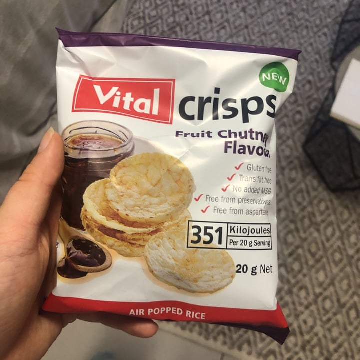 photo of Vital Fruit Chutney Mini Rice Cakes shared by @brookballard on  06 Oct 2020 - review