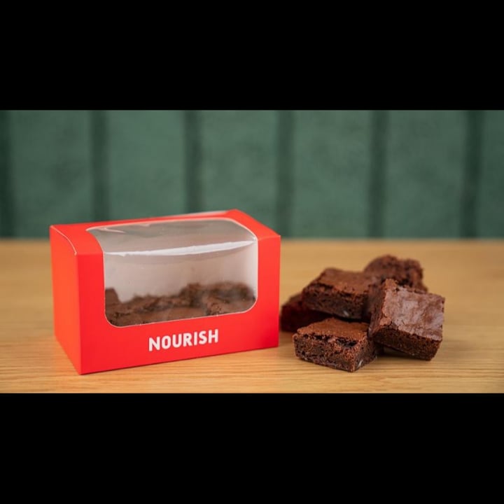 photo of نورش NOURISH vegan brownie shared by @sebaalmashaan on  12 Feb 2022 - review