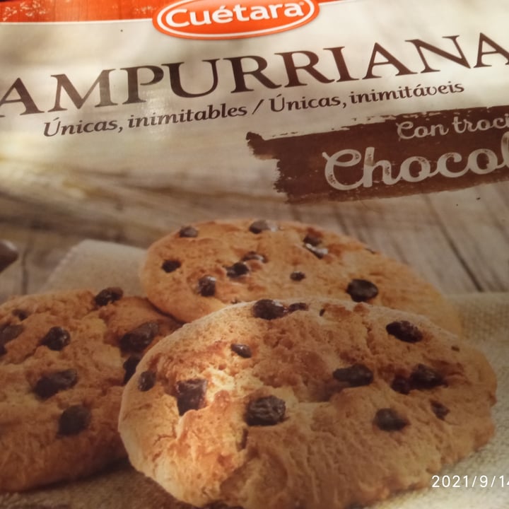 photo of Cuétara Campurrianas con trocitos de chocolate shared by @kary54 on  18 Sep 2021 - review