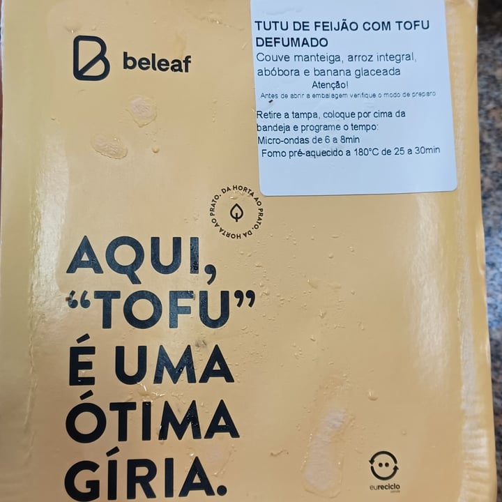 photo of Beleaf Tutu de feijão com Tofu defumado shared by @michelleciascavegan on  31 Dec 2021 - review