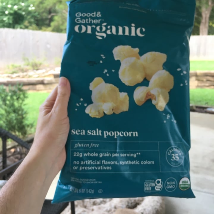 Good & Gather Sea Salt Popcorn Review abillion