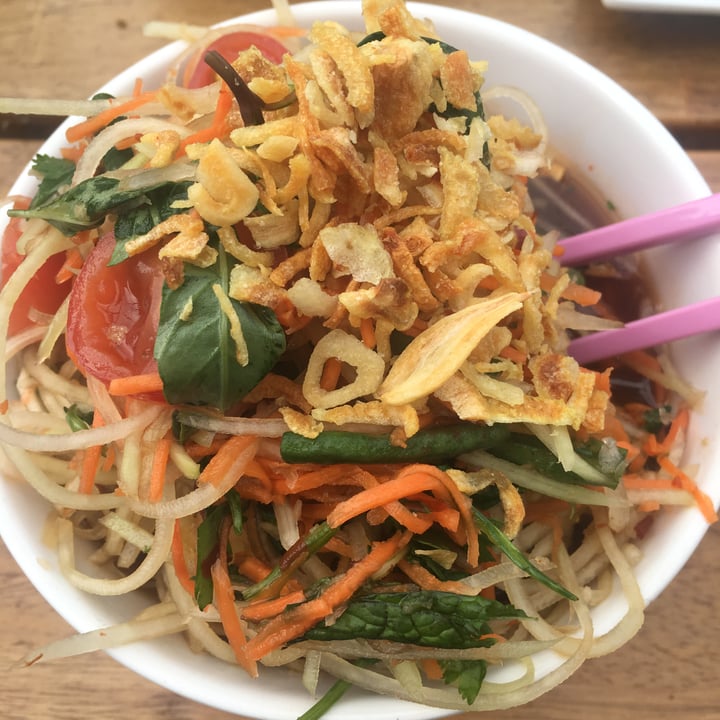 photo of Tyger Tyger Vietnamese pancake w/tofu + green papaya salad shared by @auramoongreig on  21 May 2019 - review