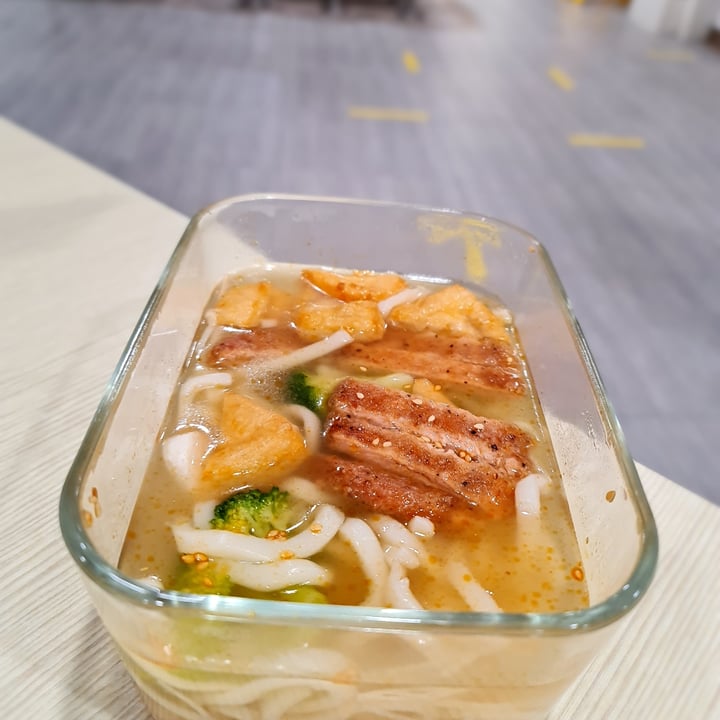 photo of Nature Cafe Spicy Udon Soup w' Fried Chicken shared by @parismelody on  23 Mar 2021 - review