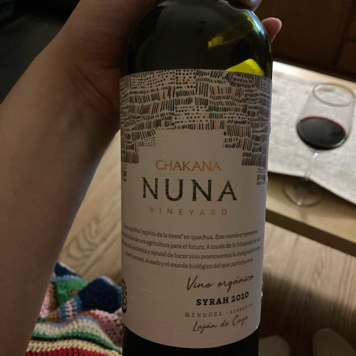 review photo of Chakana wines Syrah shared by @berevigna on 20 Oct 2021 - review
