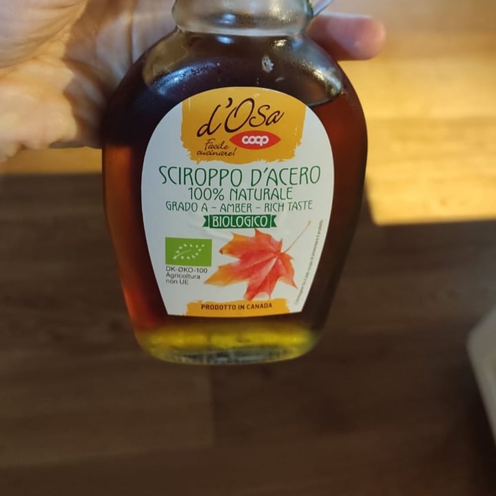 review photo of D’osa Coop Sciroppo d’acero shared by @francesca79 on 08 Jun 2022 - review