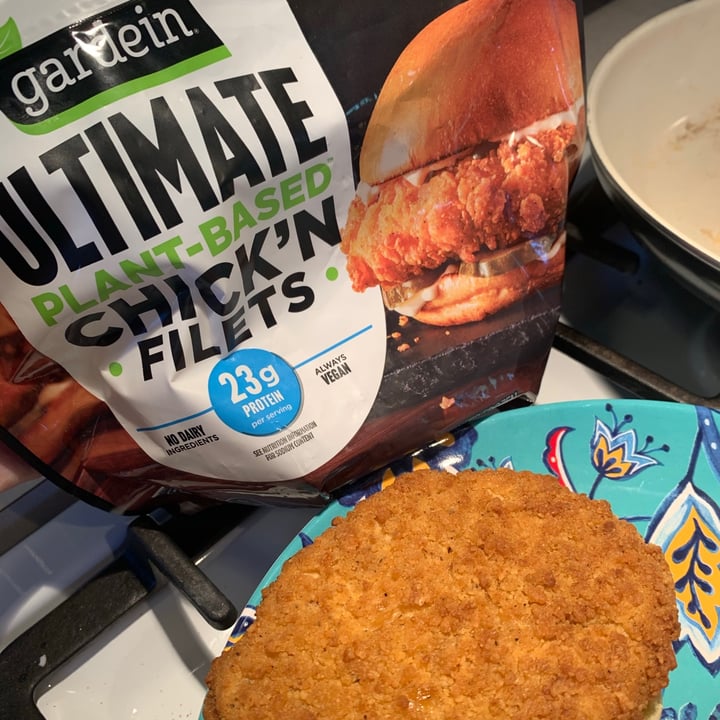 photo of Gardein Ultimate Plant-Based Chick’n Filets shared by @plantbasedsusan on  07 Jun 2021 - review