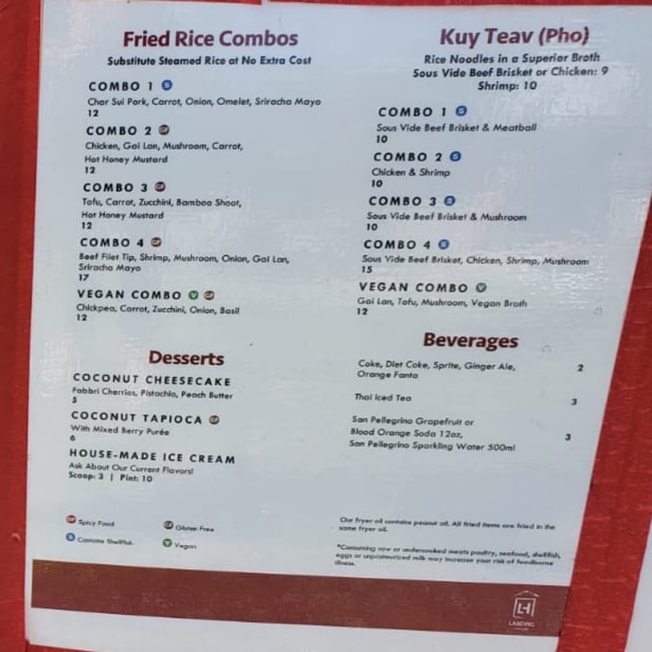 review photo of Landing House Veggie stir fry shared by @forksandplants on 02 Apr 2021 - review