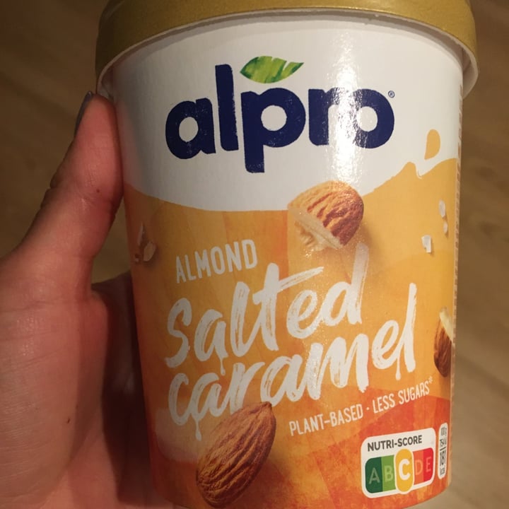 review photo of Alpro Almond Salted Caramel Ice Cream shared by @lucy90 on 01 Oct 2021 - review