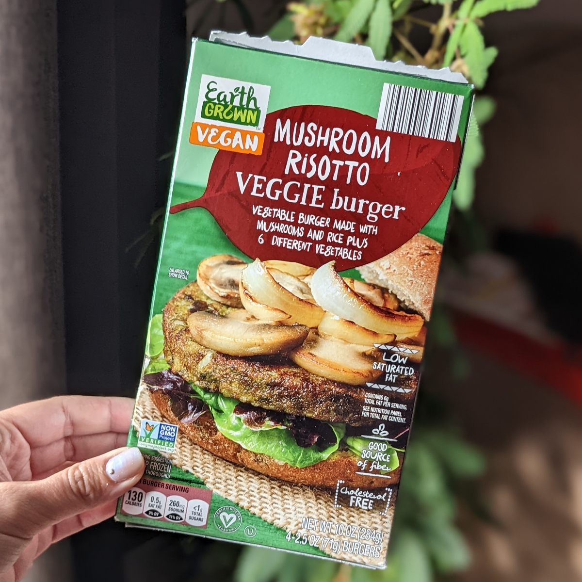Earth Grown Mushroom Risotto Veggie Burger Reviews abillion
