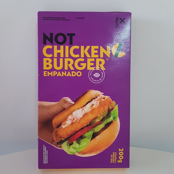 photo of NotCo Not Chicken Burger Empanado shared by @marimilam on  18 Aug 2022 - review