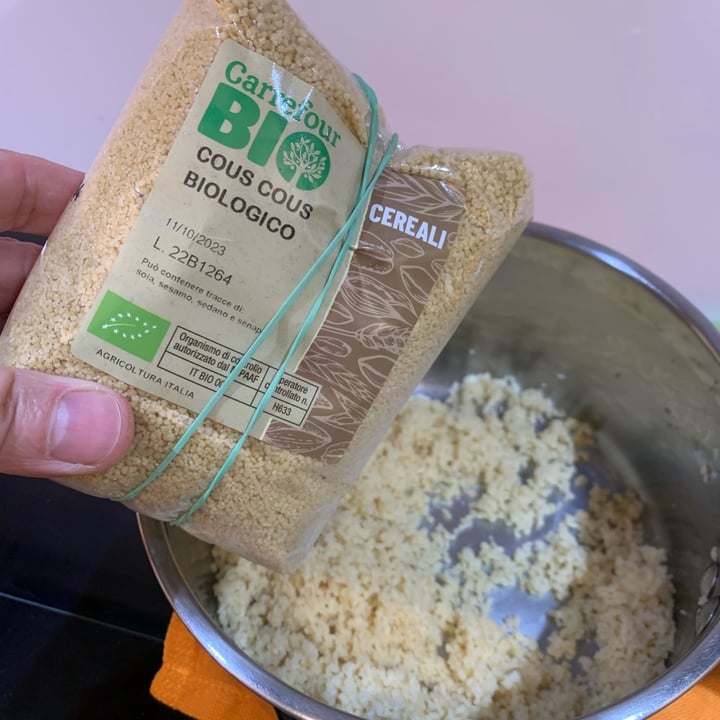photo of Carrefour Bio Cous cous biologico shared by @robertopaolo on  10 Nov 2022 - review