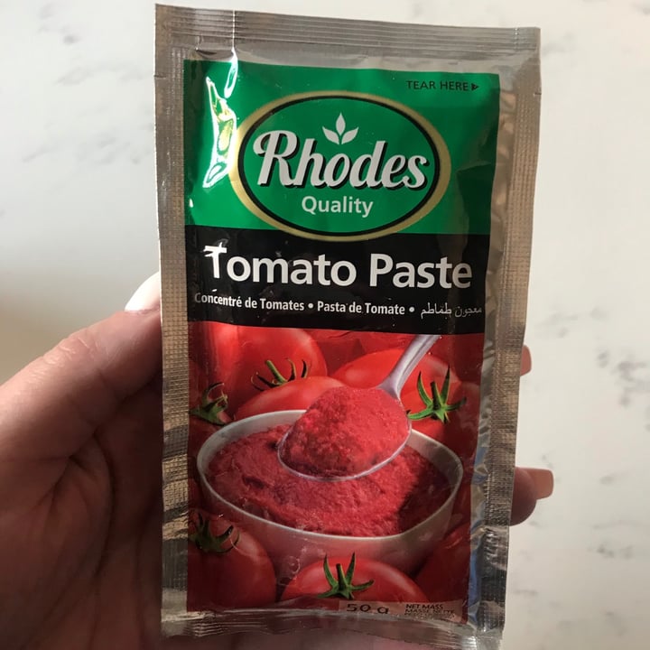 photo of Rhodes Tomato paste shared by @michroxy on  03 Jun 2020 - review