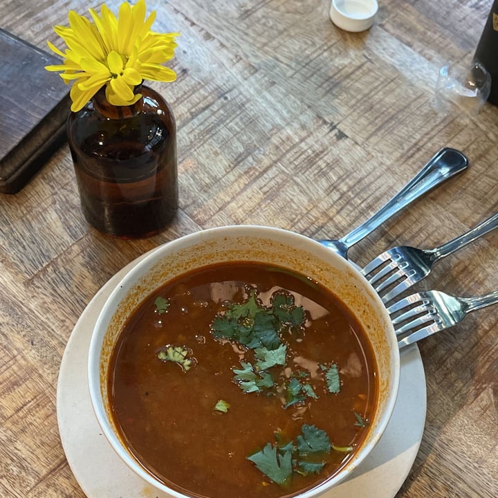 review photo of Flower Child Morrocan Vegan Soup shared by @iseekplants on 11 Apr 2022 - review
