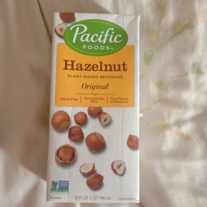 photo of Pacific Foods Hazelnut Original Mylk shared by @veganinquarantine on  02 May 2021 - review