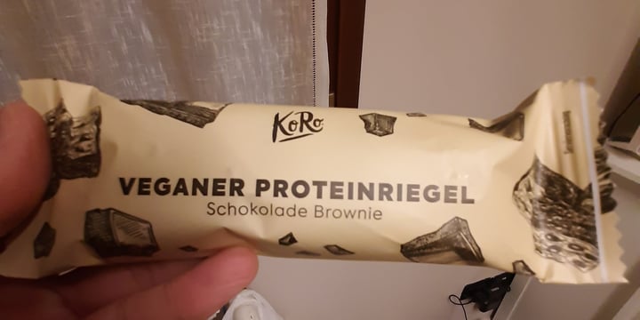 photo of Koro Vegan protein bar shared by @emanuela81 on  28 Mar 2022 - review