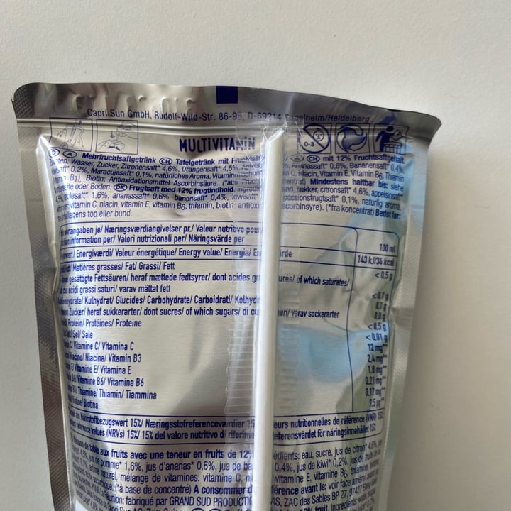 photo of Capri-Sun Multivitamin shared by @xxva on  28 Mar 2022 - review