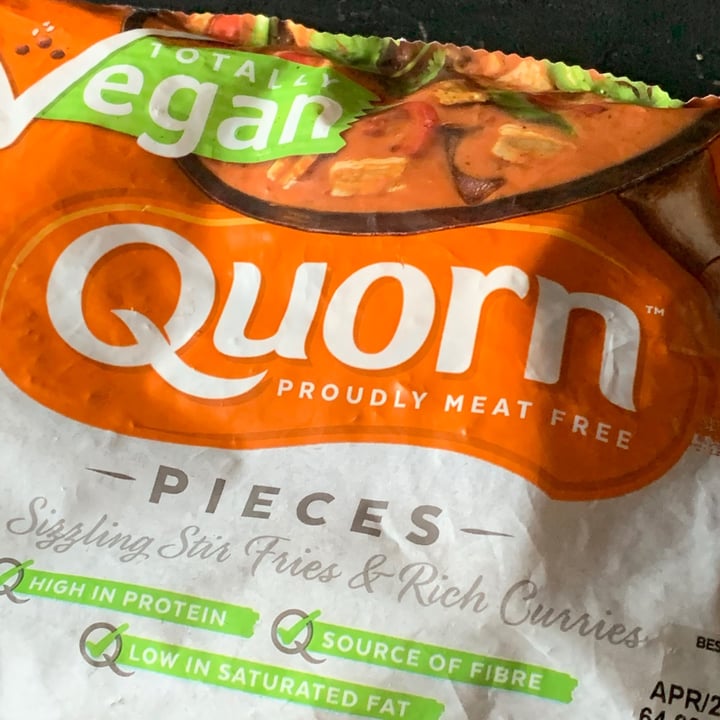 photo of Quorn Vegan Pieces shared by @titoleas on  27 Sep 2020 - review