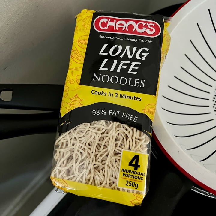 photo of Chang’s Long life noodles shared by @vegan-friendly on  22 Nov 2022 - review