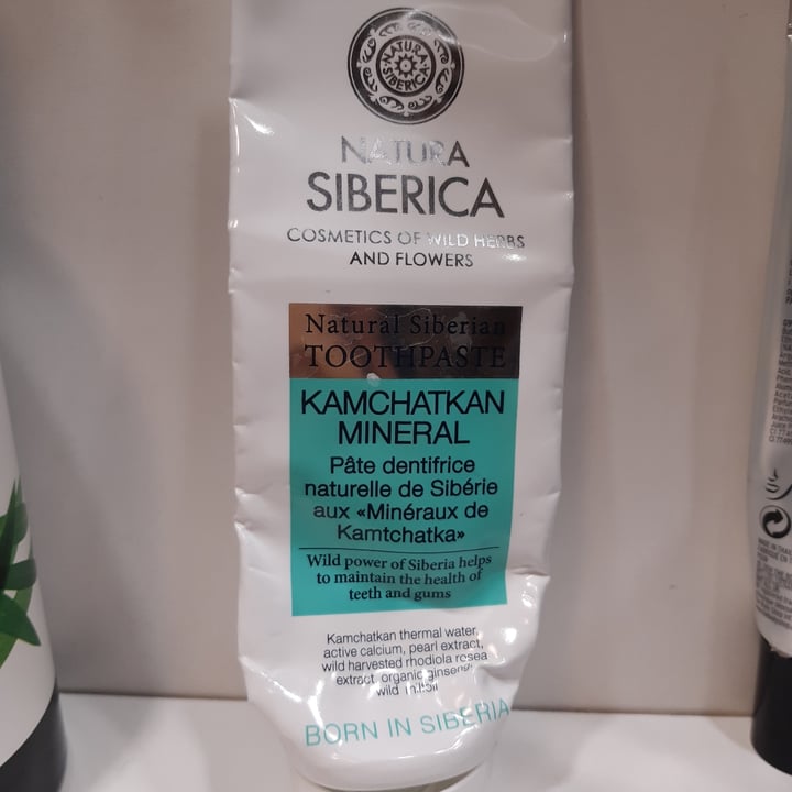 photo of Natura Siberica Kamchatkan Mineral Toothpaste shared by @veganhaven on  21 Oct 2020 - review