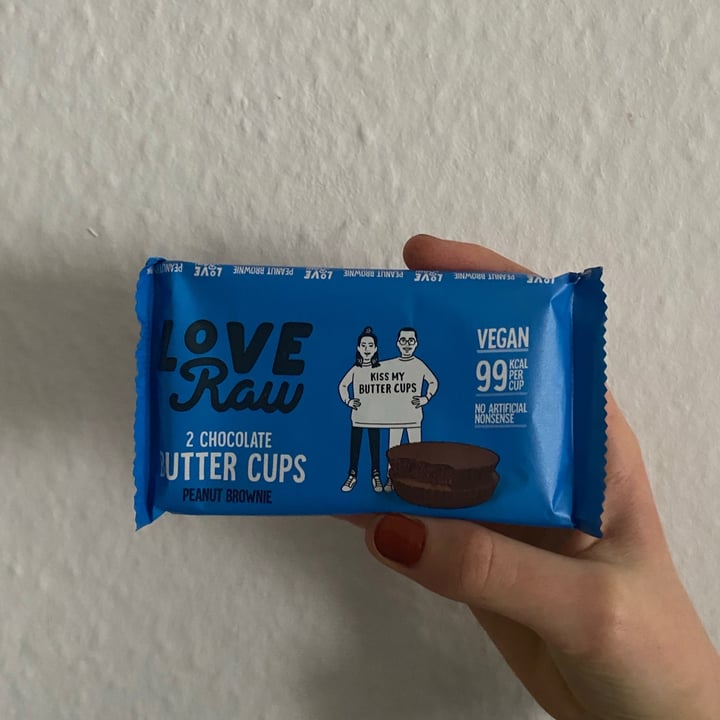 photo of LoveRaw Hazelnut Butter Cups shared by @holasoymylk on  30 Jan 2021 - review