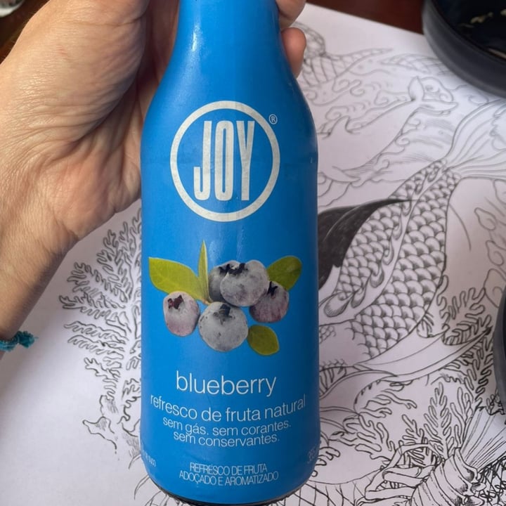 photo of Joy Refresco de fruta natural sabor blueberry shared by @lucorrea on  19 Jun 2022 - review
