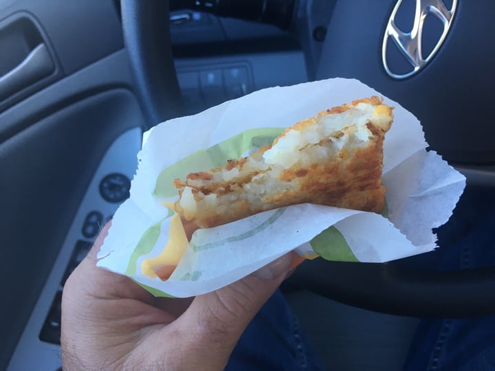 photo of Plant Power Fast Food “Egg” muffin combo meal shared by @raatz on  03 Nov 2018 - review