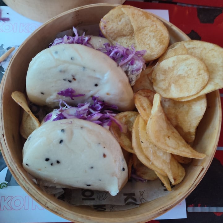 photo of KOI Beer & Dumplings - Lavalleja Bun falafel shared by @valeriavegana on  06 Feb 2022 - review