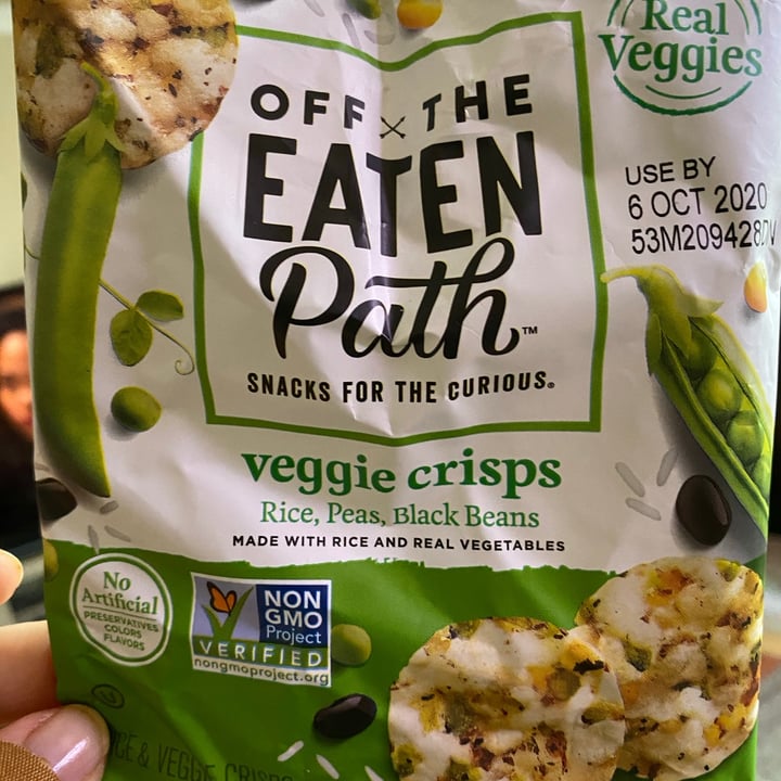 photo of Off The Eaten Path Veggie Crisps shared by @plantbasedlife123 on  11 Oct 2020 - review