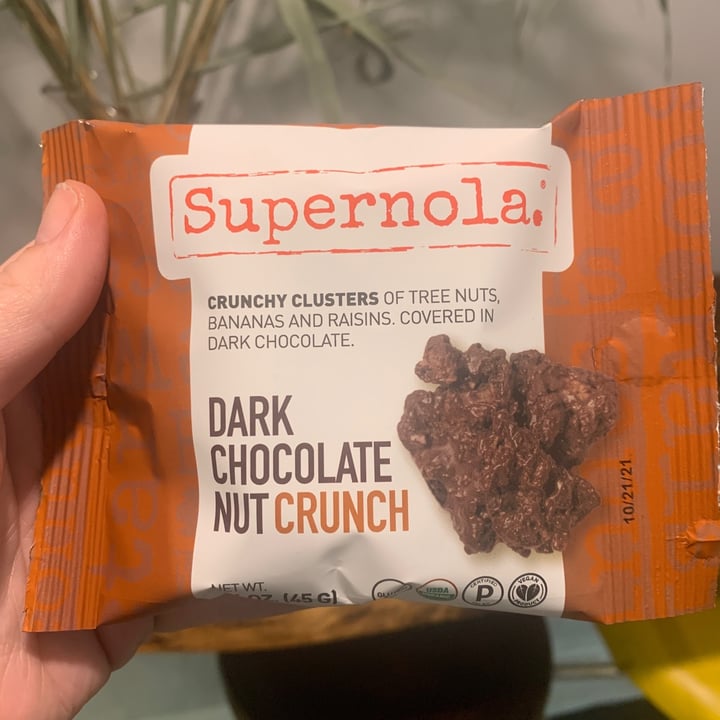 photo of Supernola Dark chocolate nut crunch shared by @jkmonterio on  20 Nov 2020 - review