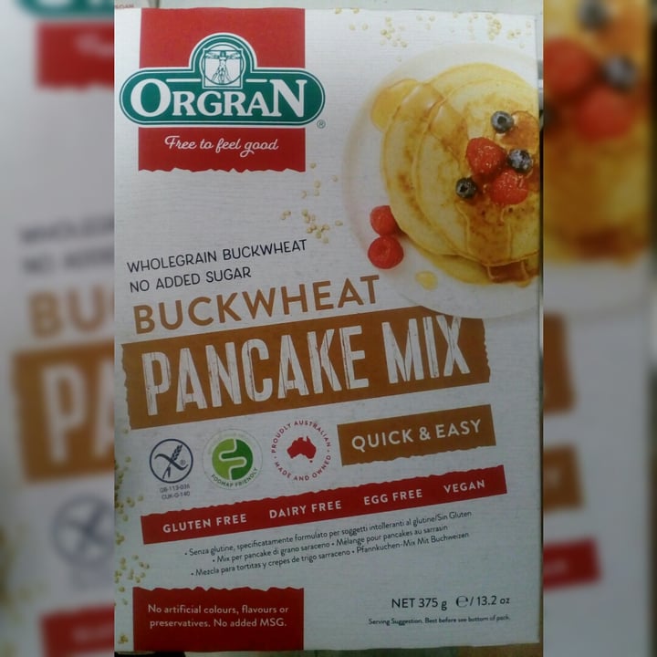 photo of Orgran Pancake mix shared by @unknownsoldier on  15 Mar 2020 - review