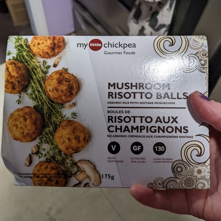 photo of My Little Chickpea Mushroom Risotto Balls shared by @shaynak112 on  17 Nov 2022 - review