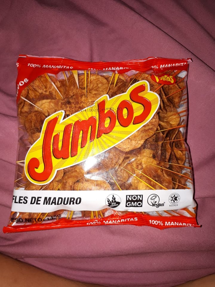 review photo of Jumbos Jumbos CHIFLES DE MADURO shared by @violeta on 27 Mar 2020 - review