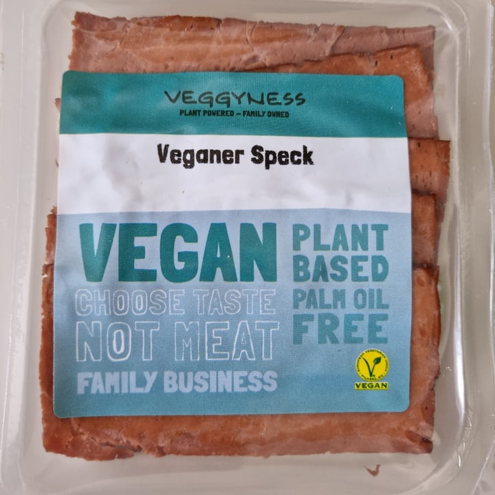 photo of Veggyness Veganer Speck shared by @francy82 on  02 Apr 2022 - review