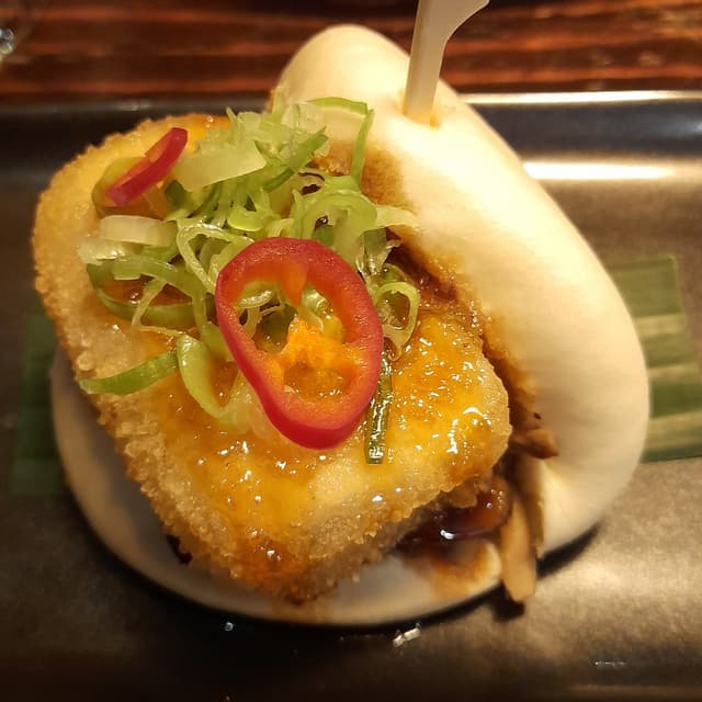 Foto del plato “Tofu & Mushroom Hirata”