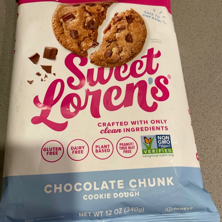 photo of Sweet Loren's Chocolate Chunk Cookie Dough shared by @ashtothexo on  24 Jul 2021 - review