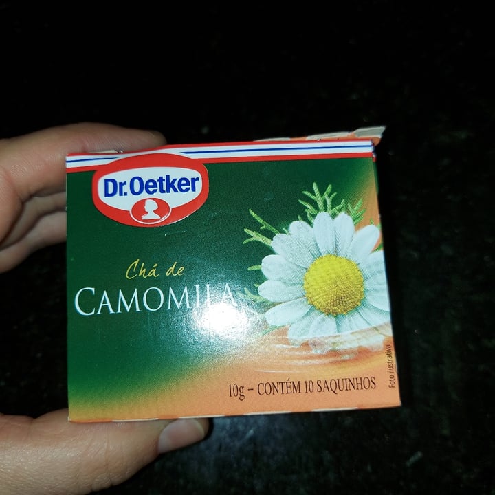 review photo of Dr. Oetker Chá De Camomila shared by @sarabellei on 01 Sep 2022 - review