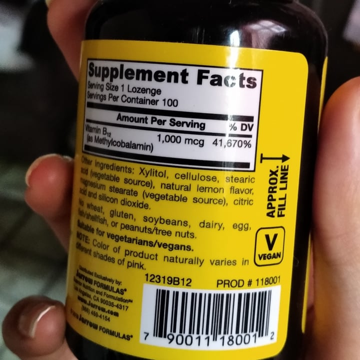 review photo of Jarrow Formulas Methyl B-12 shared by @luciag on 26 Mar 2021 - review