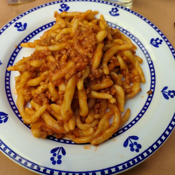 photo of Ciotolina Rivendita e Cucina Strozzapreti al ragù vegetale shared by @g1014 on  21 Sep 2022 - review