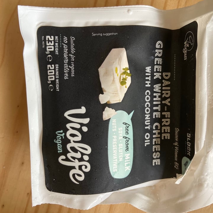 photo of Violife Greek White (Block/Panetto) shared by @vegan28 on  26 Apr 2020 - review
