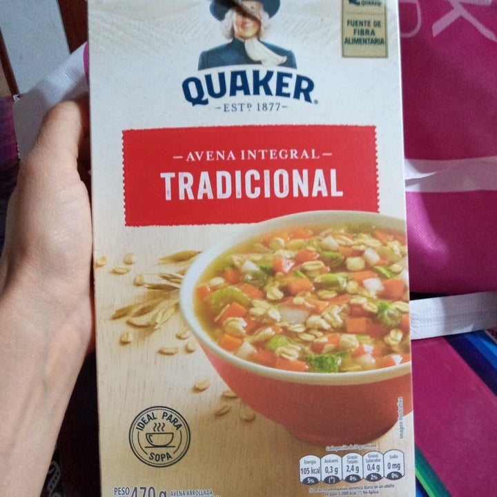 photo of Quaker Avena integral tradicional shared by @ncpenaloza on  17 Apr 2022 - review