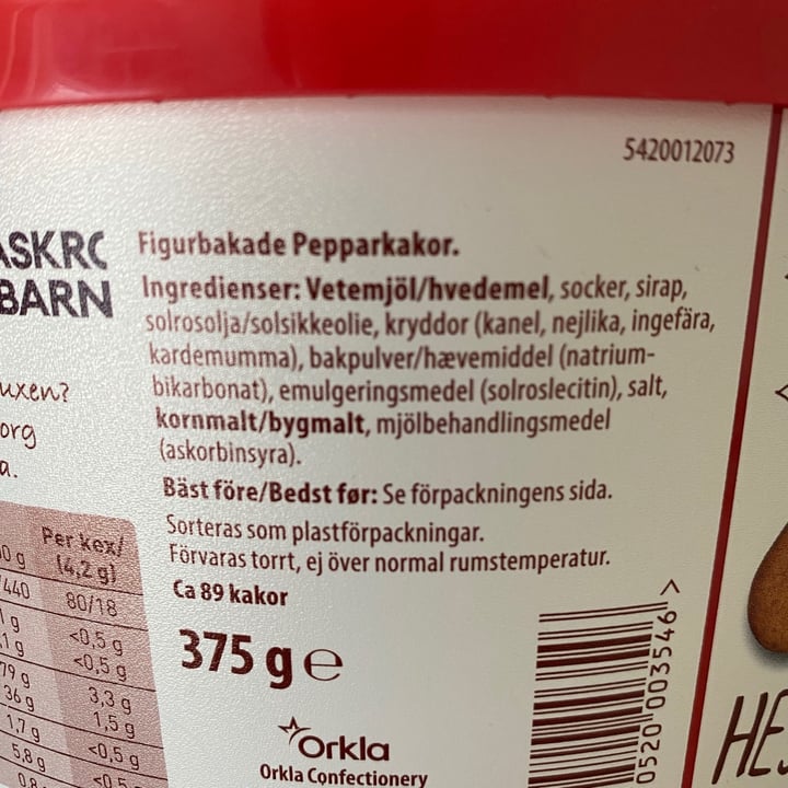 review photo of Göteborgs kex Pepparkaks Figurer shared by @torrebadell on 18 Jul 2021 - review